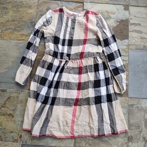 Burberry Children Nova Check Dress 14Y Fits Women’s XS Plaid